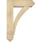 Ekena Millwork Thorton Arts and Crafts Rough Sawn Bracket w/ Offset Brace, Douglas Fir, 8"W x 26"D x 38"H BKT0806X26X38THR03RDF - alternate 4